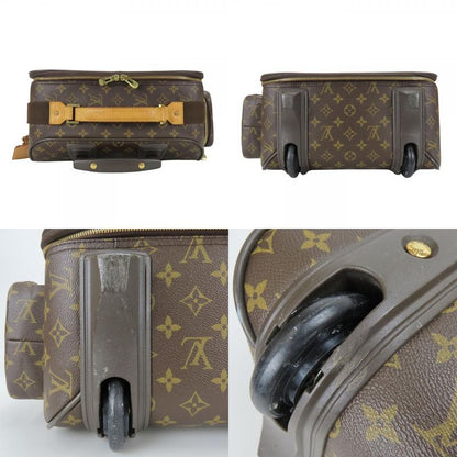 Louis Vuitton Travel Bag Trolley Bosford 50 Monogram Leather Brown Trunk