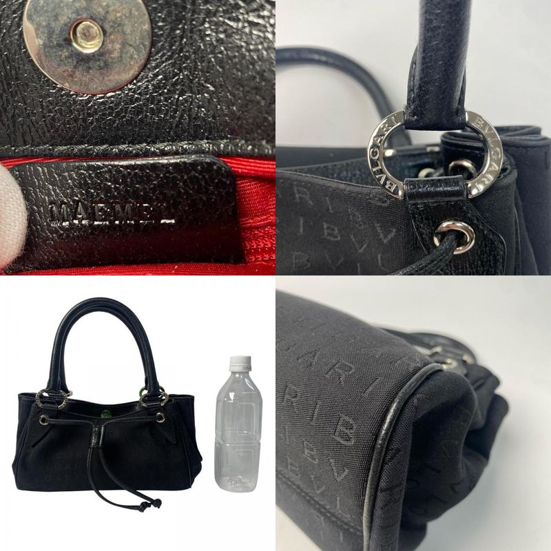 Bvlgari Logomania Handbag Black