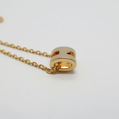 Hermes Necklace Mini Pop Ro Cover le Grey Gold