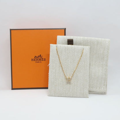 Hermes Necklace Mini Pop Ro Cover le Grey Gold