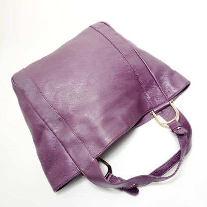 Gucci Tote Leather Totes Purple