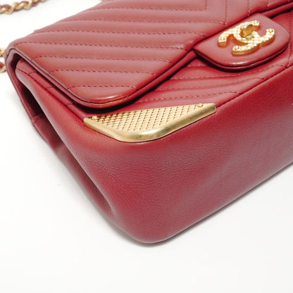 Chanel Shoulder Bag Stitch Chevron