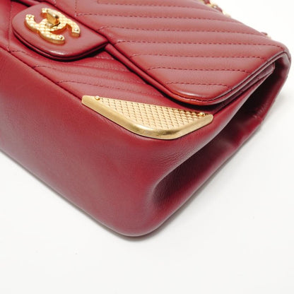 Chanel Shoulder Bag Stitch Chevron