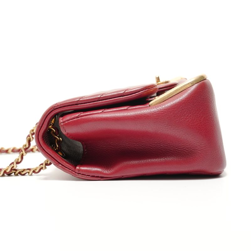 Chanel Shoulder Bag Stitch Chevron