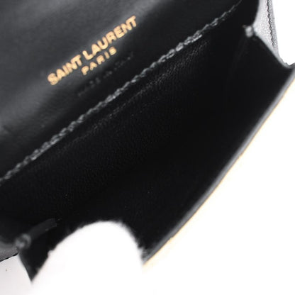 Saint Laurent Yves Card Case Gabi Multifold Wallet