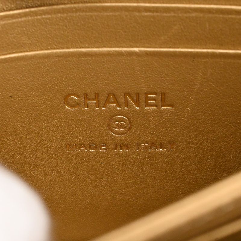 Chanel Chain Wallet Wallets Black