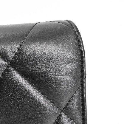 Chanel Chain Wallet Wallets Black