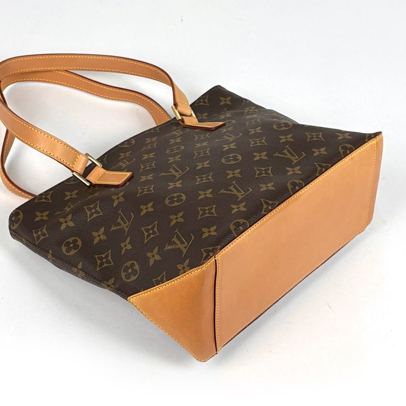 Louis Vuitton Cabas Piano Shoulder Bag Tote Monogram Brown