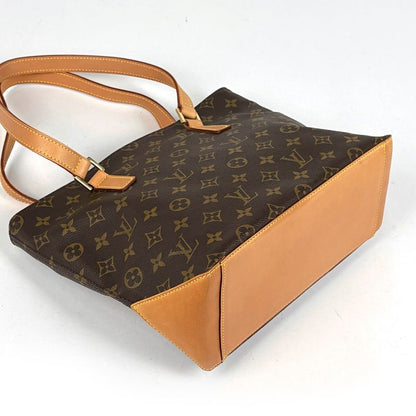Louis Vuitton Cabas Piano Shoulder Bag Tote Monogram Brown