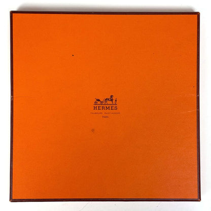 Hermes Carre 90 Zouaves Et Dragons and Scarf Silk Orange Multicolor
