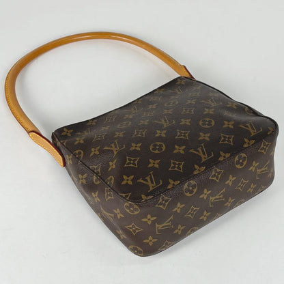 Louis Vuitton Looping MM Shoulder Bag Monogram Brown