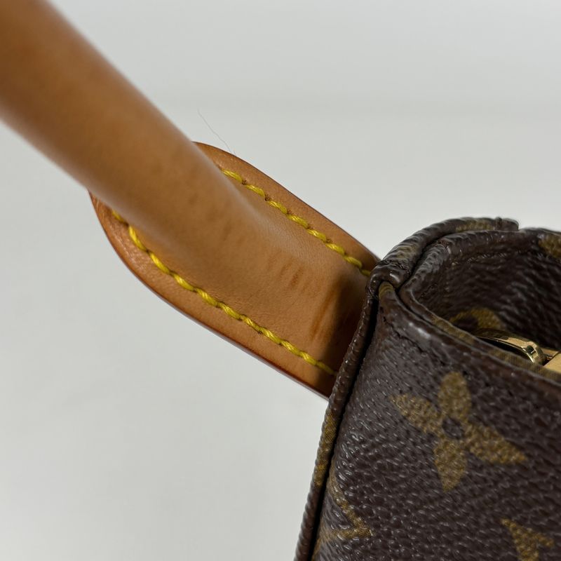 Louis Vuitton Looping MM Shoulder Bag Monogram Brown