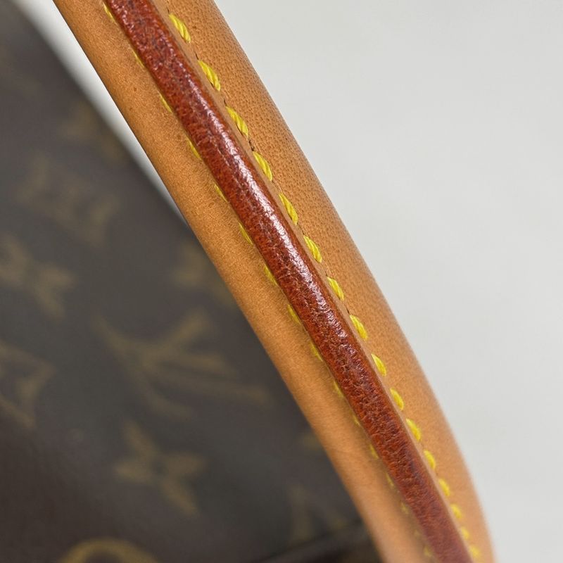 Louis Vuitton Looping MM Shoulder Bag Monogram Brown