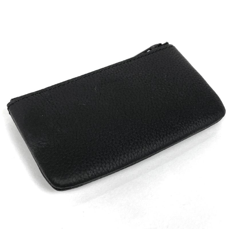 Louis Vuitton Pochette Cles LV Aerogram Key Case Coin Leather Noir Black