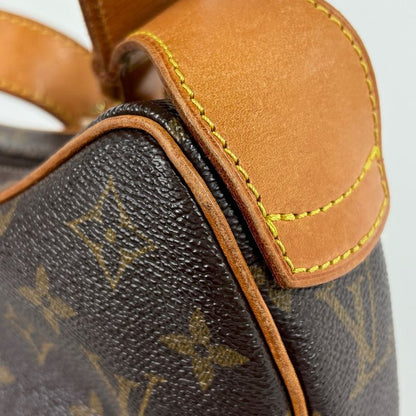 Louis Vuitton Croissant MM Shoulder Bag Monogram Brown