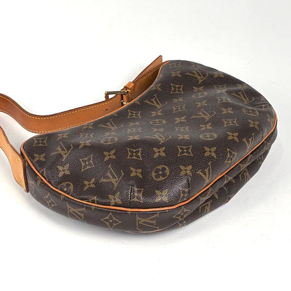 Louis Vuitton Croissant MM Shoulder Bag Monogram Brown