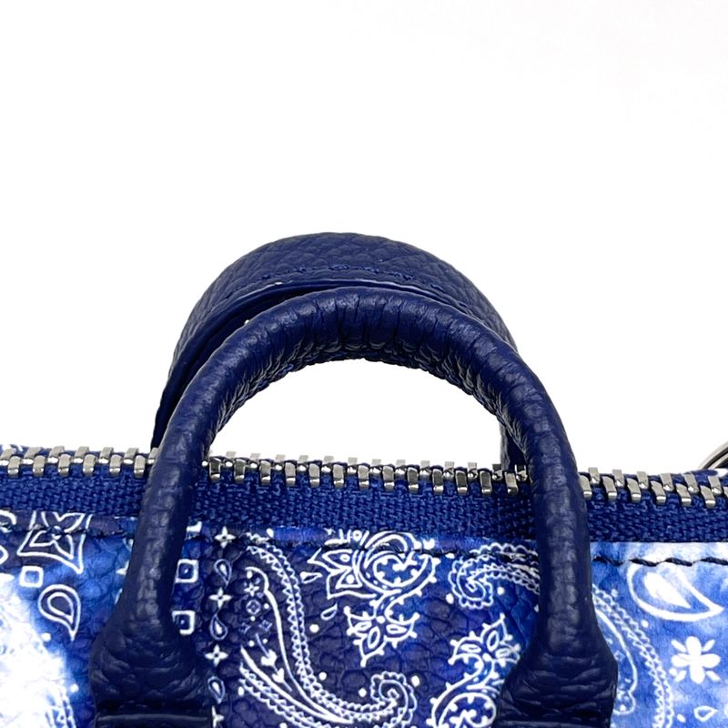 Louis Vuitton Porte Cles Pouch Monogram Bandana Key Holder Keepall Charm