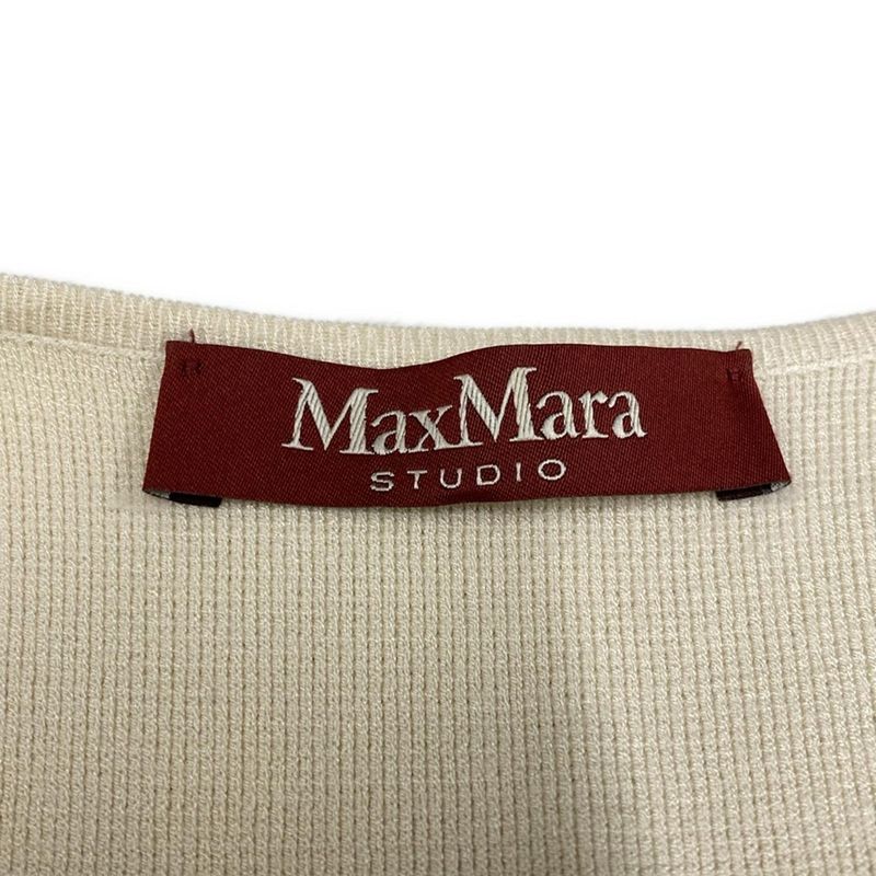 Max Mara Studio Coat S Beige Sleeveless Belted Gilet Spring Autumn