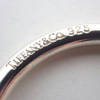 Tiffany & Co 925 Round Tag Key Ring