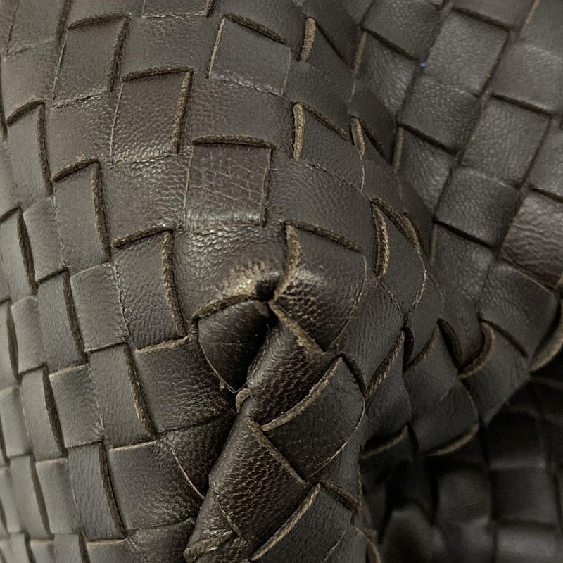Bottega Veneta Tote Midi Amroma Dark Brown Leather