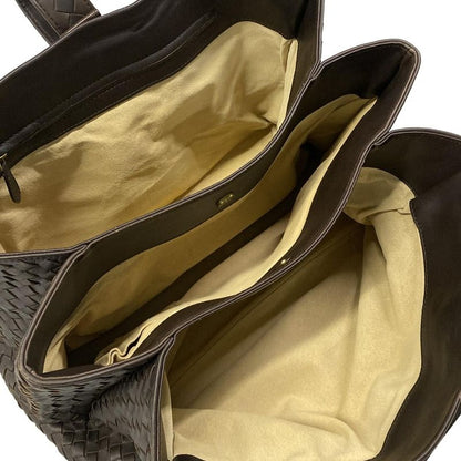 Bottega Veneta Tote Midi Amroma Dark Brown Leather