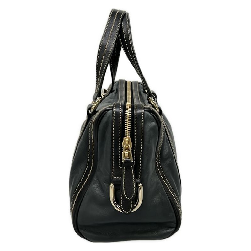 Gucci Handbag Duquessa Black Leather