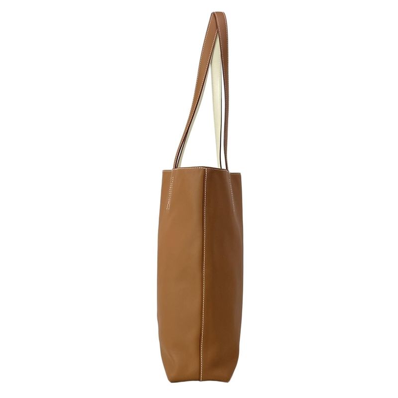 Hermes Tote Neo Double Sens 35 Gold Nata Reversible