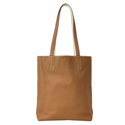 Hermes Tote Neo Double Sens 35 Gold Nata Reversible