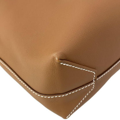 Hermes Tote Neo Double Sens 35 Gold Nata Reversible