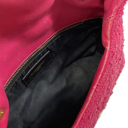 Saint Laurent Paris Shoulder Bag Pink Chain