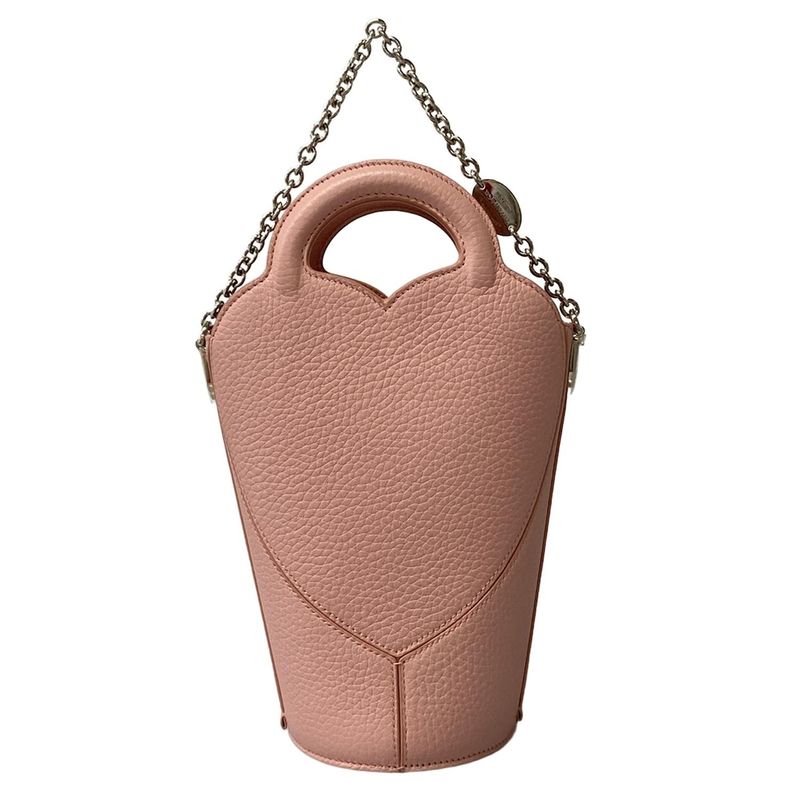 Tiffany & Co Return to Mini Cross Pink Leather Crossbody