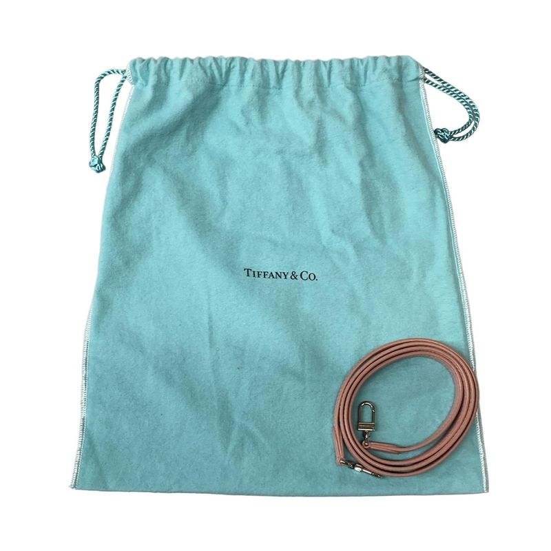 Tiffany & Co Return to Mini Cross Pink Leather Crossbody