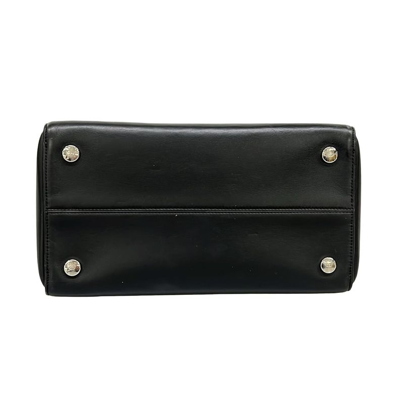 Dior Tote Addict Black Pink Leather