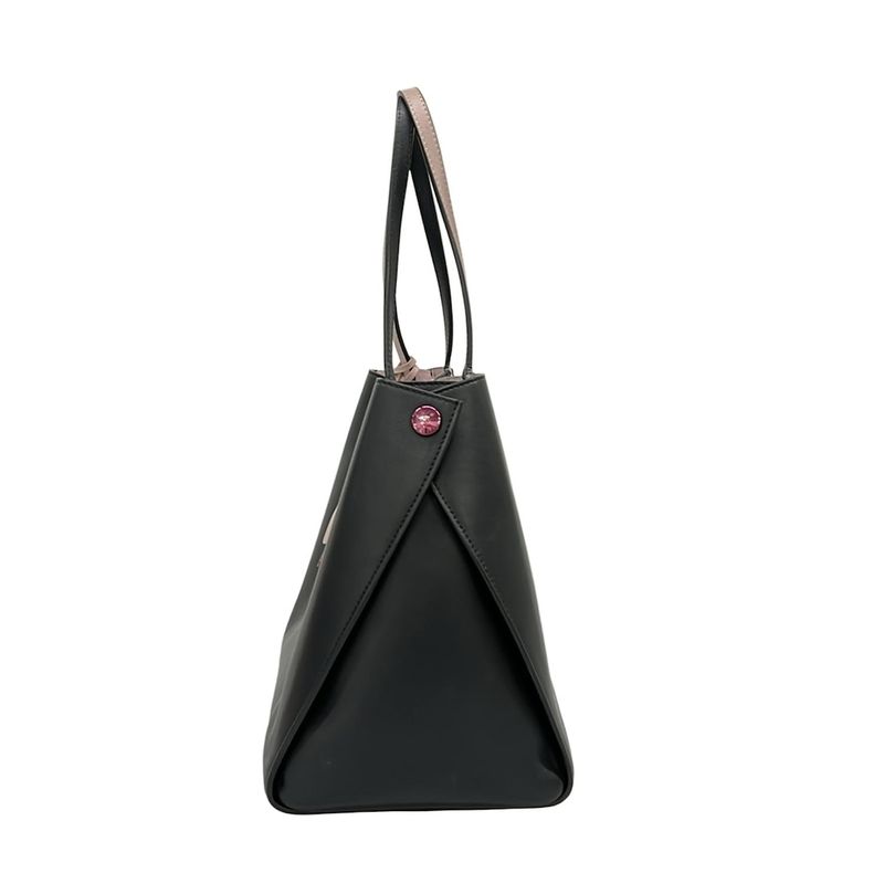 Dior Tote Addict Black Pink Leather