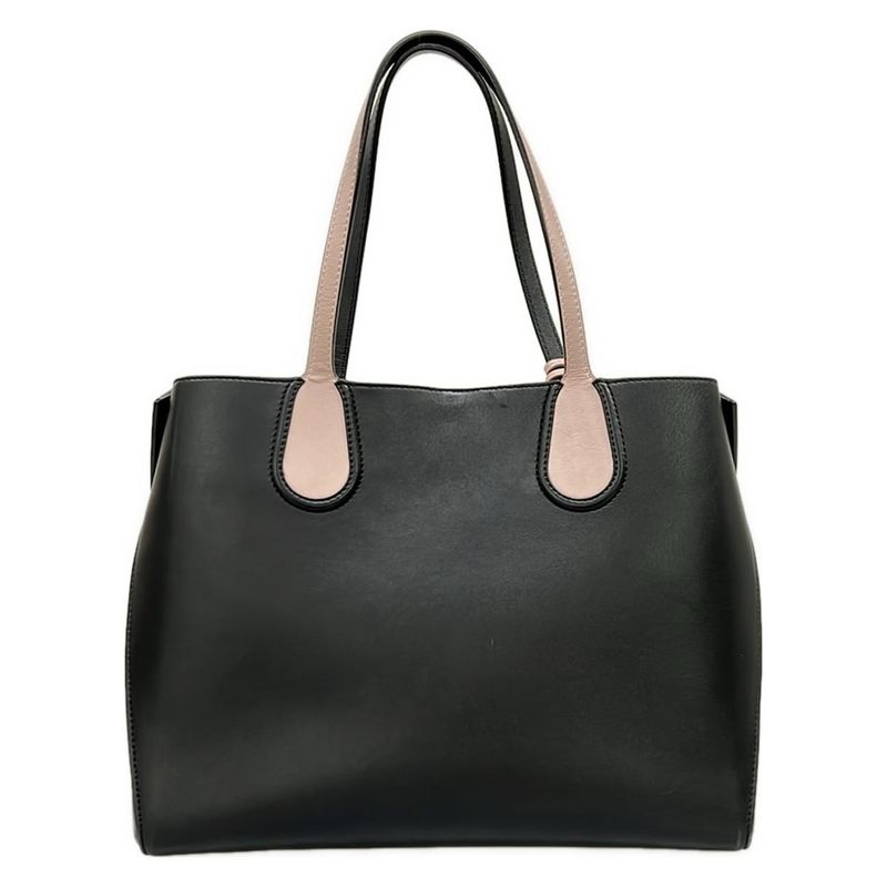 Dior Tote Addict Black Pink Leather