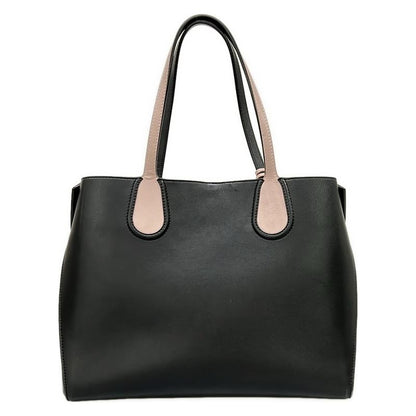 Dior Tote Addict Black Pink Leather