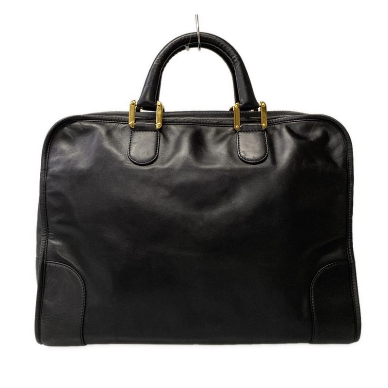 Loewe Handbag Amazona Black Leather