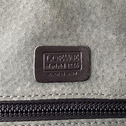 Loewe Handbag Amazona Black Leather