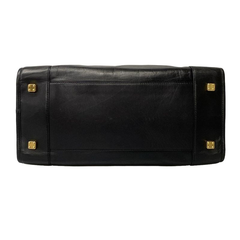 Loewe Handbag Amazona Black Leather
