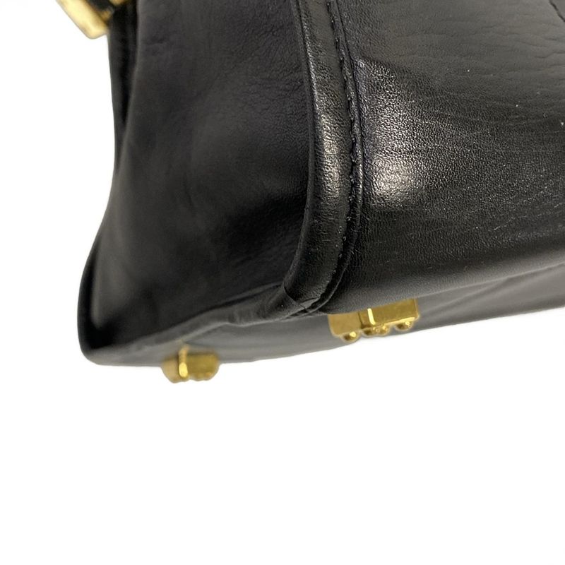 Loewe Handbag Amazona Black Leather