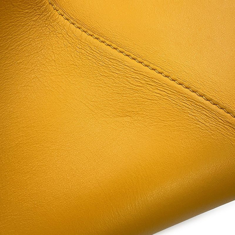Loewe Tote Puzzle Fold Calf Leather Bicolor Yellow