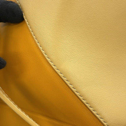 Loewe Tote Puzzle Fold Calf Leather Bicolor Yellow