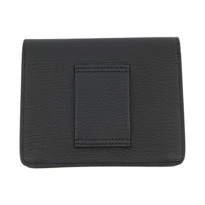 Hermes Wallet Roulis Slim Black Gold Chevre Misor