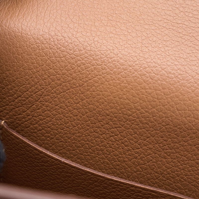 Hermes Wallet Roulis Slim Verso Gold Veil Fizz Pink