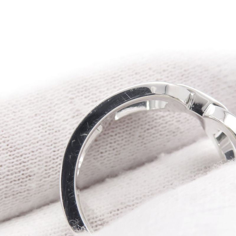 Hermes Ring Chaine D'ancre MM Silver 53