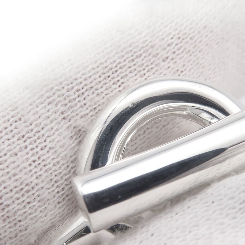 Hermes Ring Croisette GM Silver 55