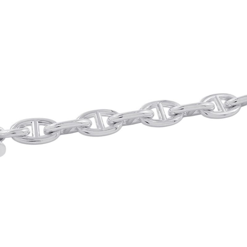 Hermes Bracelet Chaine D'ancre TGM 9 Links Silver
