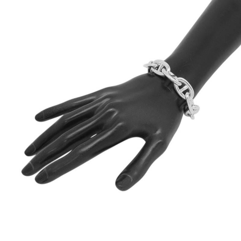 Hermes Bracelet Chaine D'ancre TGM 9 Links Silver