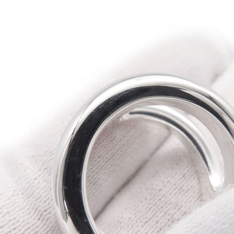 Hermes Ring Osmose GM Silver 53