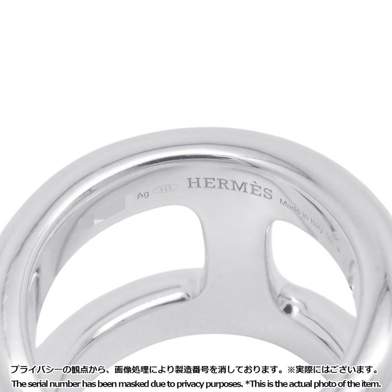 Hermes Ring Osmose GM Silver 53